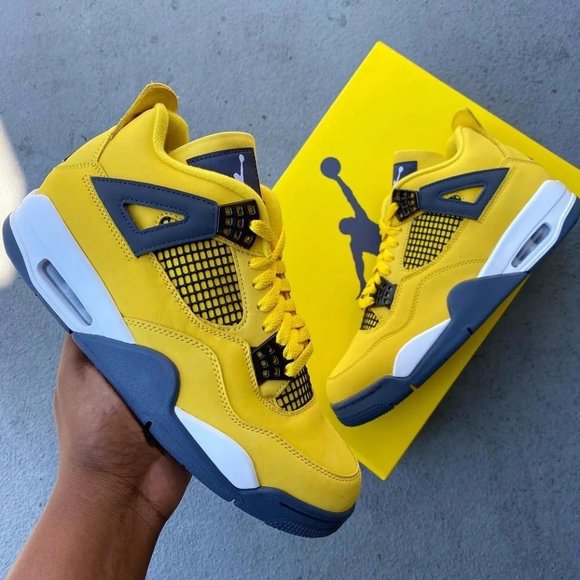 black yellow jordan